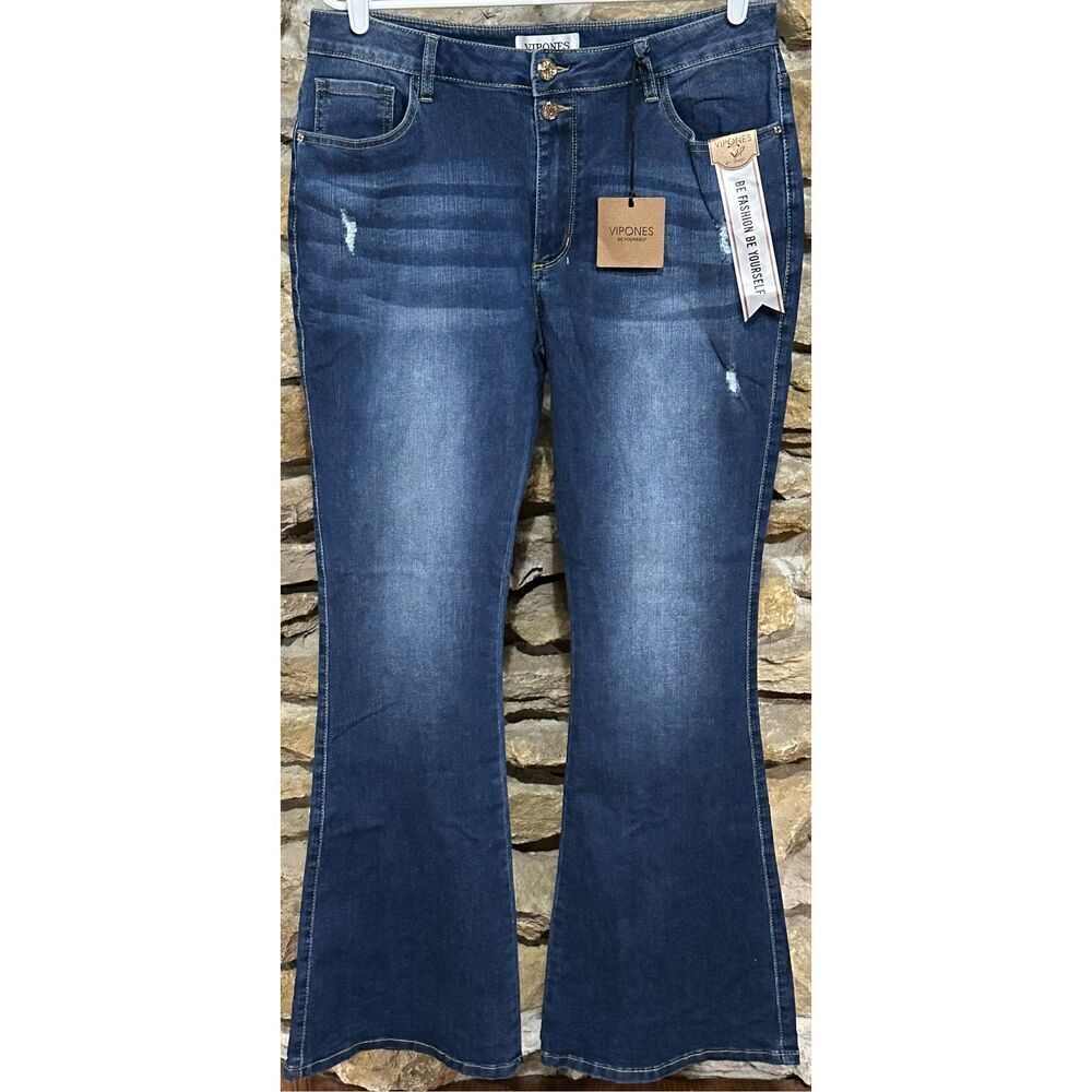 Women’s NWT Flair VIPones Size 16 Denim Five Pocket Jeans